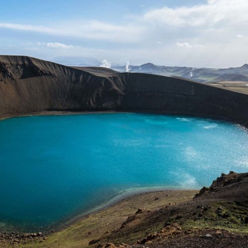 Krafla Crater, Iceland